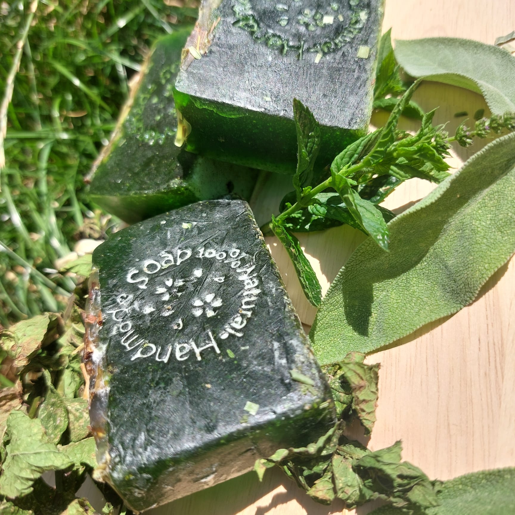 Zeep 4 stuks handgemaakt