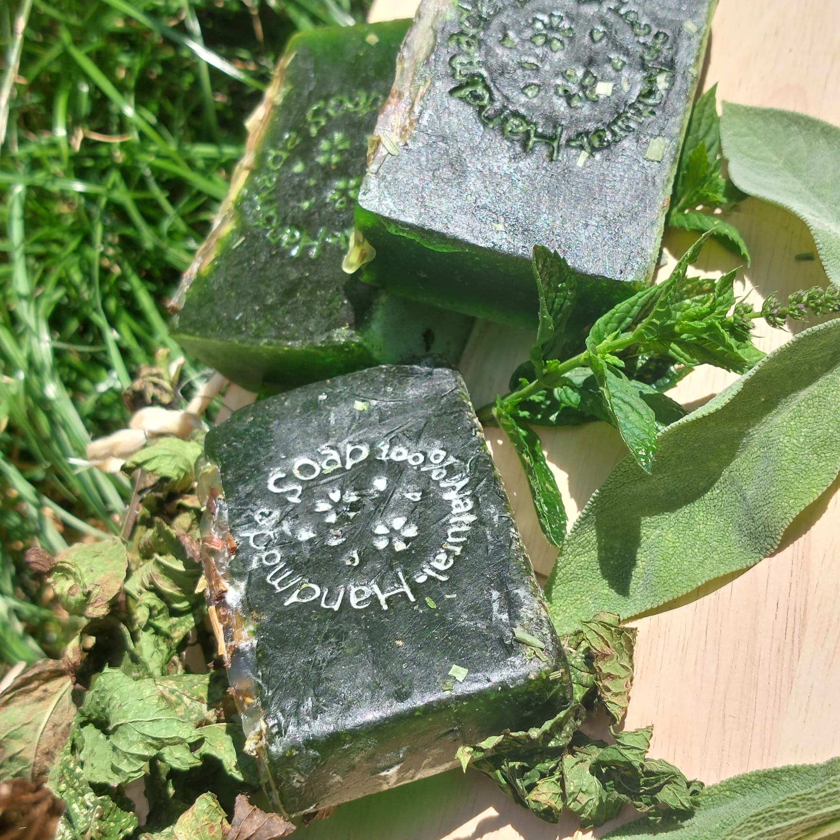 Zeep 4 stuks handgemaakt